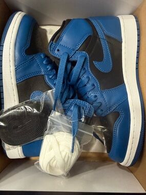 Nike Jordan 1 DK MARINA BLUE/BLACK-WHITE